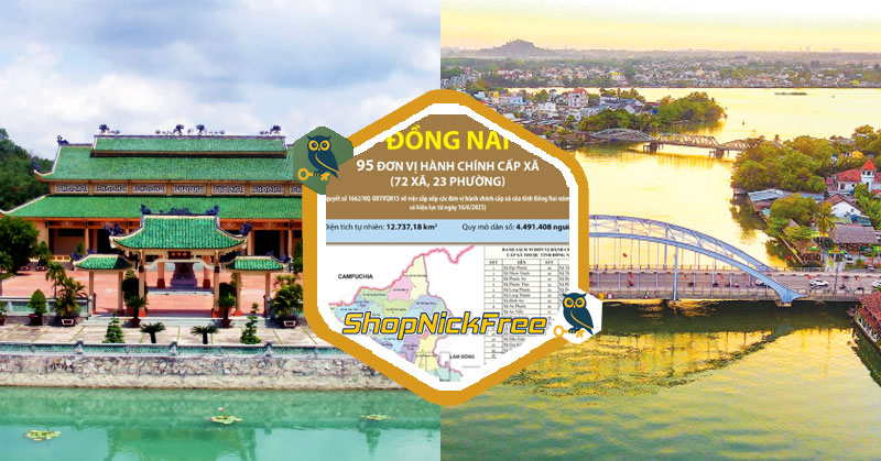 Danh sách các Xã, Phường ở Đồng Nai