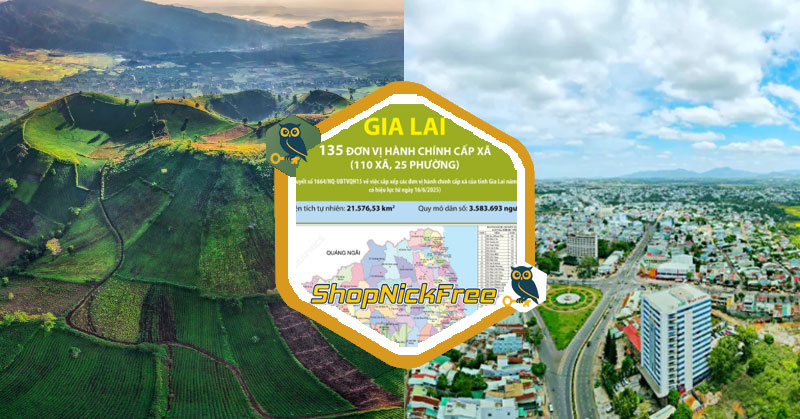Danh sách các Xã, Phường ở Gia Lai