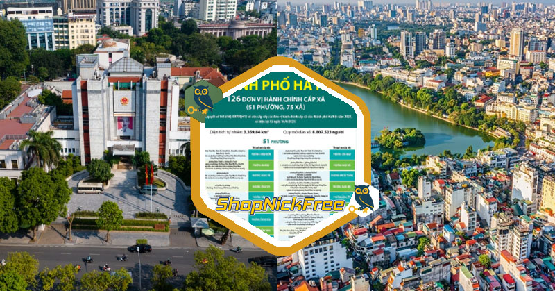 Danh sách các Xã, Phường ở Hà Nội