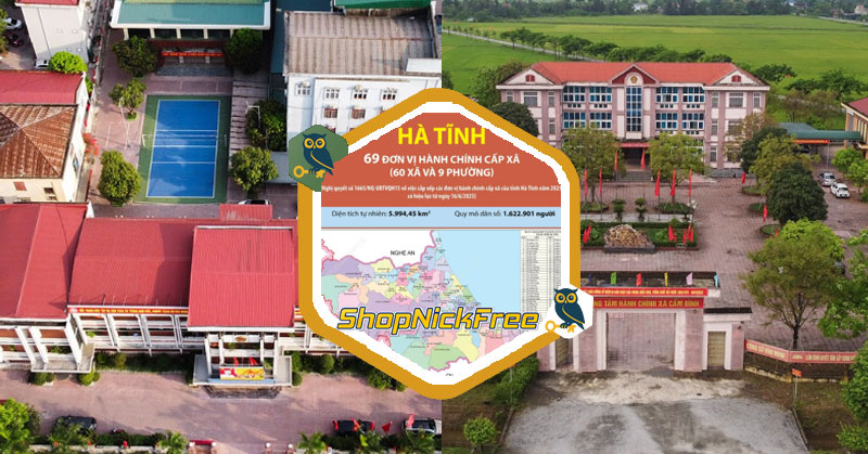 Danh sách các Xã, Phường ở Hà Tĩnh