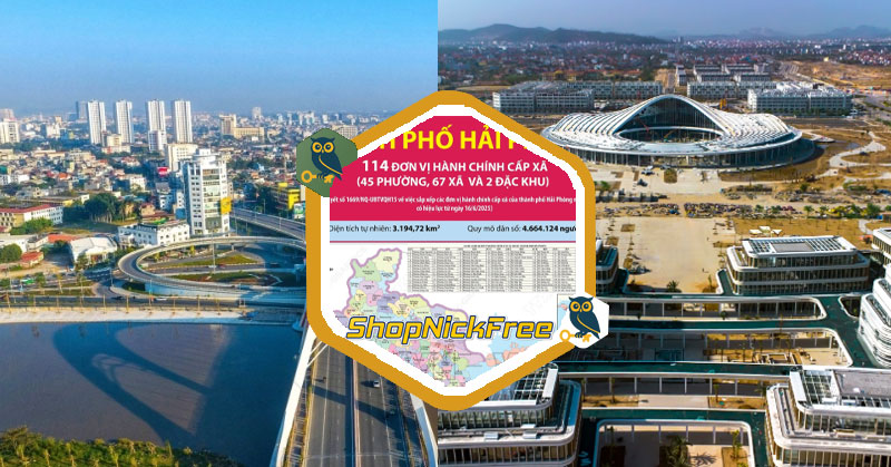 Danh sách các Xã, Phường ở Hải Phòng