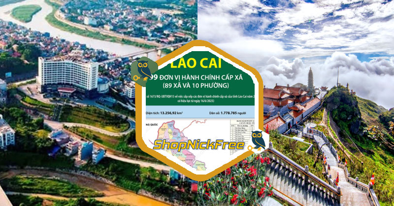 Danh sách các Xã, Phường ở Lào Cai