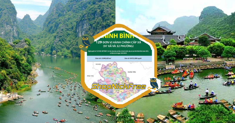 Danh sách các Xã, Phường ở tỉnh Ninh Bình