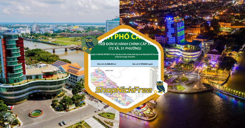 Danh sách các Xã, Phường ở TP. Cần Thơ