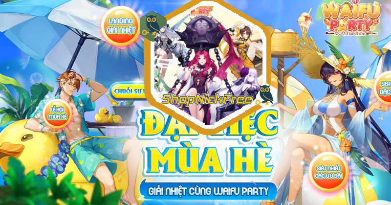 Mod Waifu Party Mỹ Vị Đại Chiến